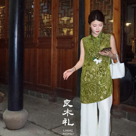 【预售7天】良木礼醋酸裤（X73103） 商品图1