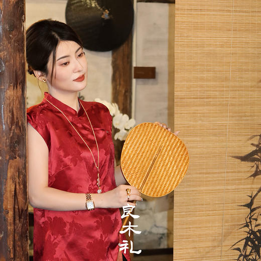 【不退不换】良木礼真丝国风小衫（X7409） 商品图0