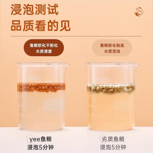 严选【加量虾红素280g】yee血鹦鹉鱼饲料红鹦鹉鱼食发财鱼观赏热带鱼鱼粮中粒 商品图3