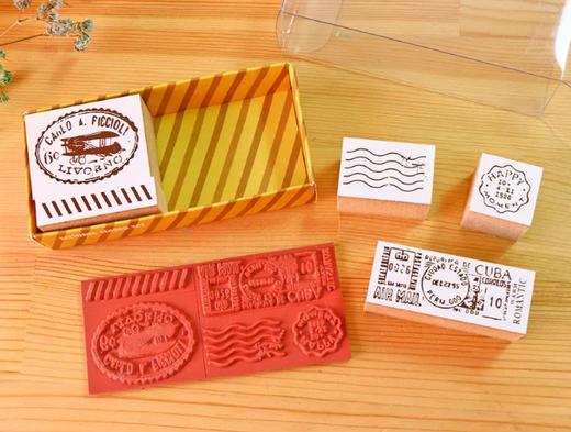 micia美日 黑白畫塗鴉印章組 商品图1