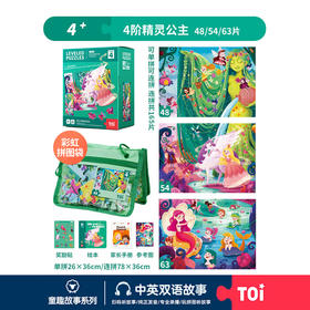 TOi-第三代进阶拼图-二系列4阶-精灵公主