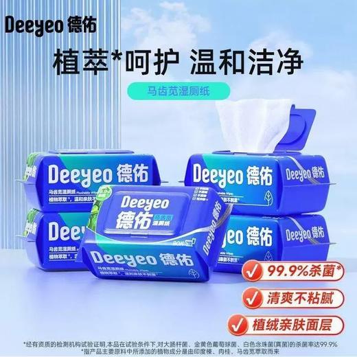 德佑马齿苋湿厕纸80片 商品图0