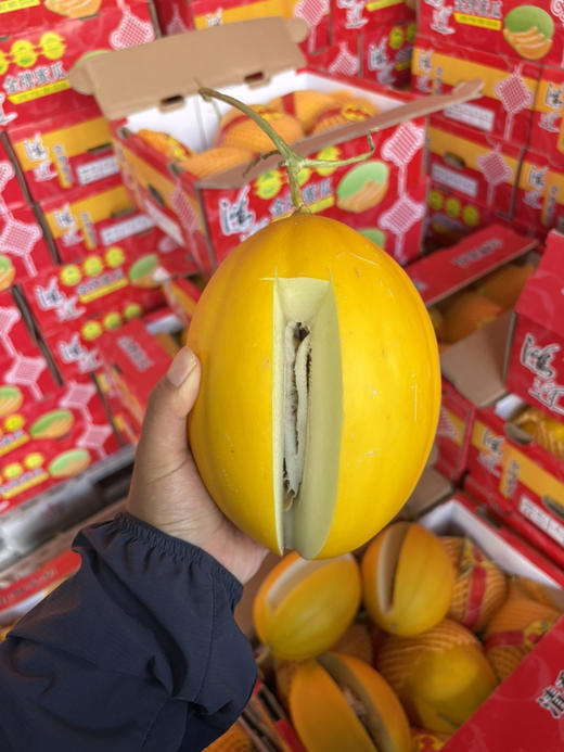 9.9元一个王品蜜瓜约3斤左右 商品图0