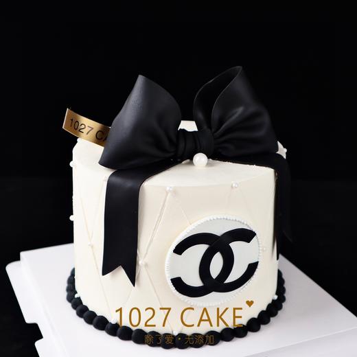 1027CAKE | 小香风蛋糕  黑白 蝴蝶结 商品图2