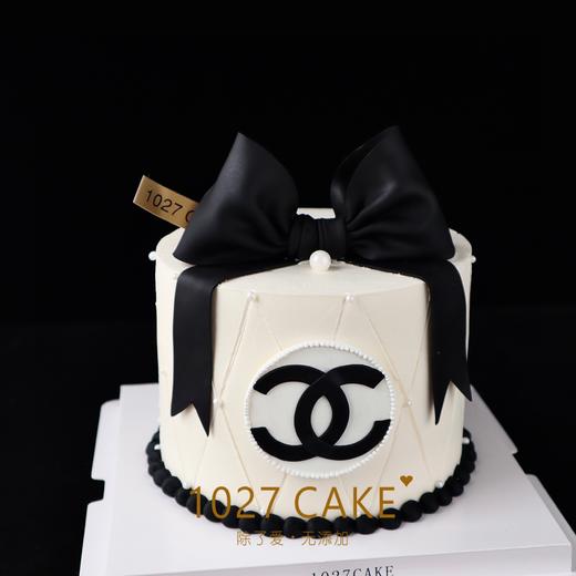 1027CAKE | 小香风蛋糕  黑白 蝴蝶结 商品图0