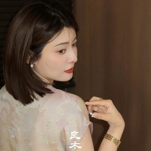 【不退不换】良木礼真丝小衫（X7216） 商品图5