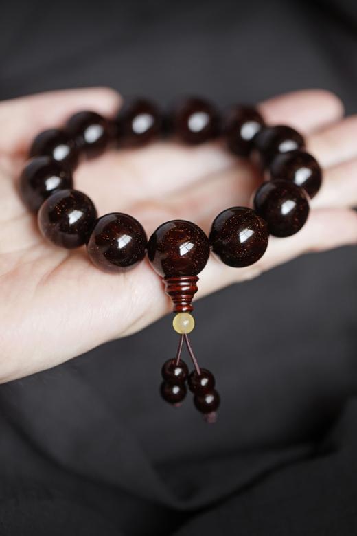 1.8小叶紫檀金星老料手串 商品图1