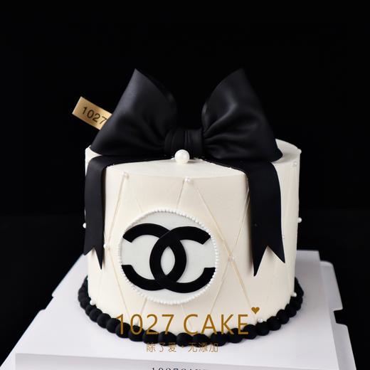 1027CAKE | 小香风蛋糕  黑白 蝴蝶结 商品图1