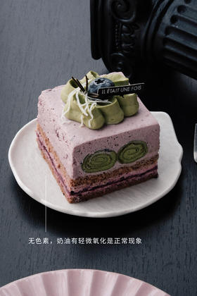 「mini蓝莓抹茶可丽卷蛋糕」