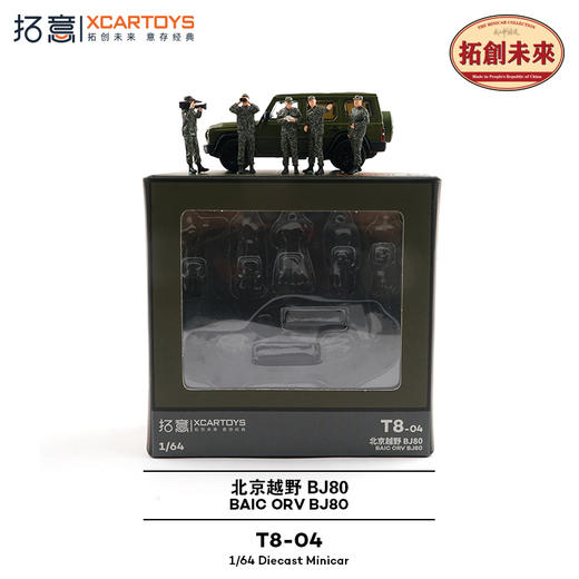 拓意T8-04BJ80演习导调组套装（含5人偶） 商品图4