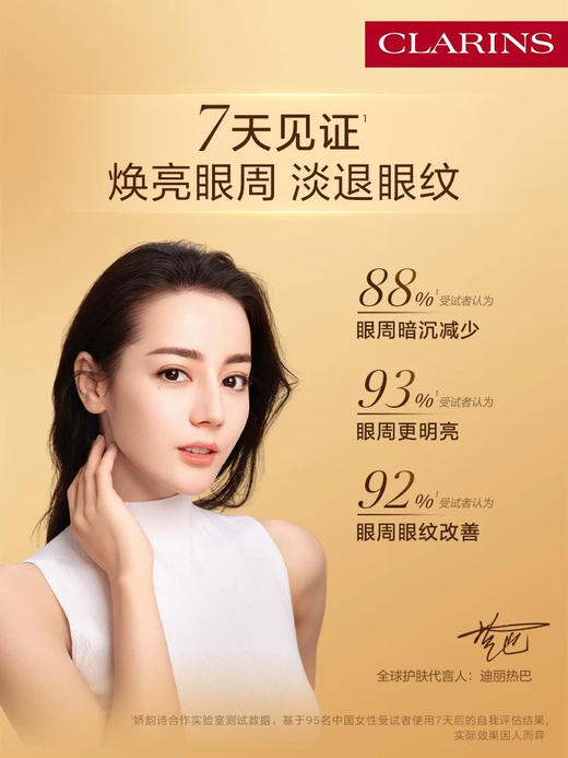 Clarins娇韵诗双萃焕活眼部精华20ml（双萃眼霜） 商品图2