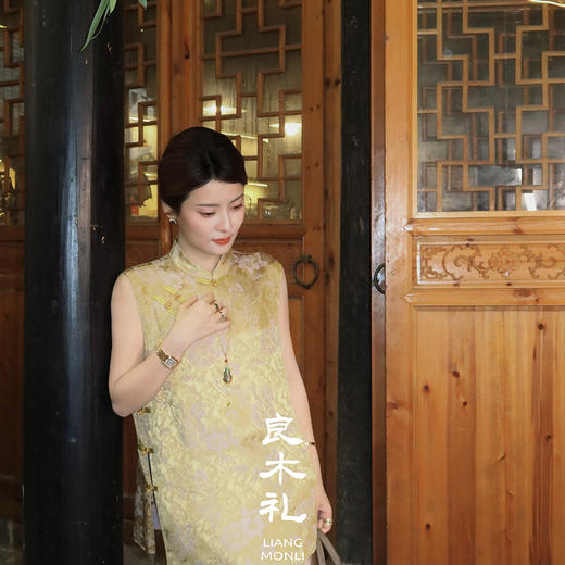 【不退不换】良木礼新中式上衣（X7441） 商品图1