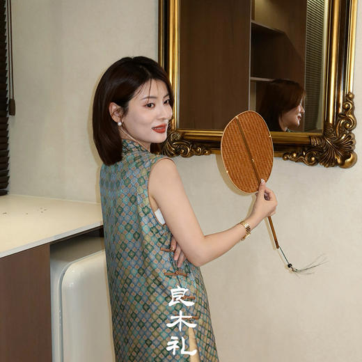 【预售7天】良木礼真丝花罗上衣（X7248） 商品图1