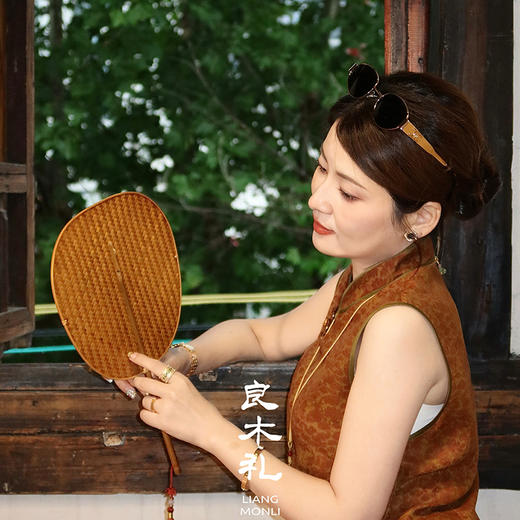 【部分现货】良木礼牡丹双色萝上衣（X7332） 商品图2