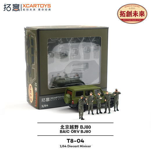 拓意T8-04BJ80演习导调组套装（含5人偶） 商品图3