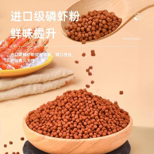 严选【加量虾红素280g】yee血鹦鹉鱼饲料红鹦鹉鱼食发财鱼观赏热带鱼鱼粮中粒 商品图2