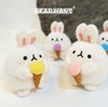 小熊汉斯冰激凌圆球兔粉挂件 商品缩略图1