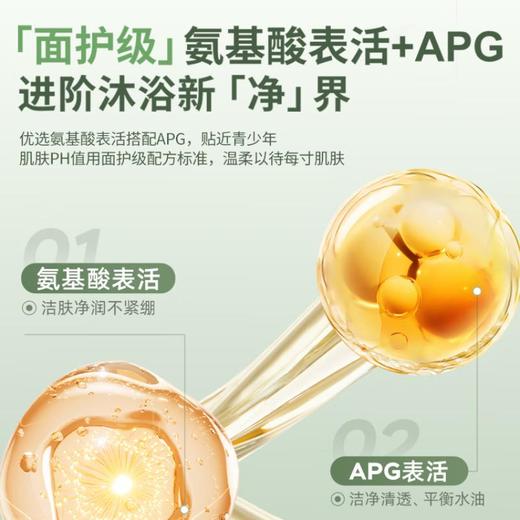 三个魔发匠青少年活力舒润沐浴露 400ml/瓶 商品图1