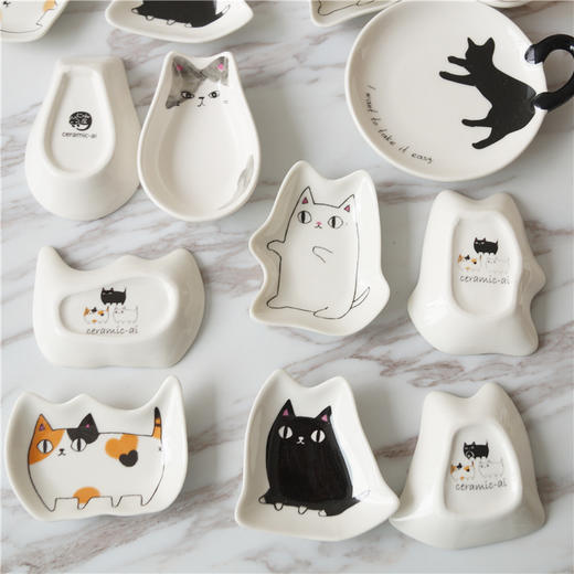 猫咪造型迷你小猫酱料碟 商品图4