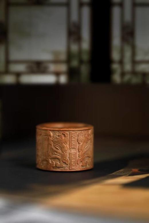 饕餮纹扳指° 老山檀香 商品图2