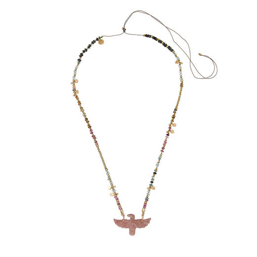 北京仓｜ROOM SERVICE-PHOENIX BABY PEARL-凤凰 石英石 吊坠 项链［法国设计师］ 商品图8