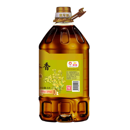 金龙鱼压榨本香菜籽油5L 商品图2