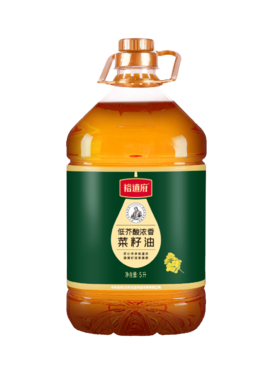 裕道府低芥酸菜籽油5L