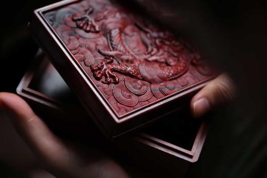 龙腾万里°小叶紫檀首饰盒 商品图2