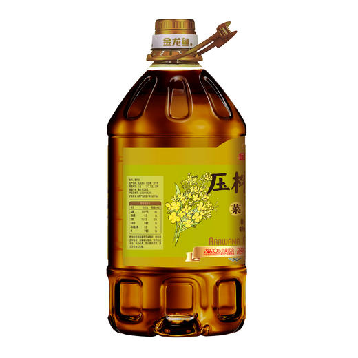 金龙鱼压榨本香菜籽油5L 商品图1