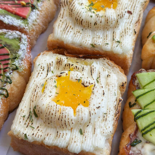 温泉蛋厚切吐司 商品图0