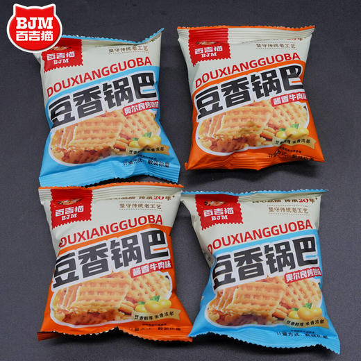 百吉猫豆香锅巴10包 300g+ 商品图4
