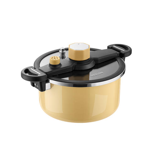 德世朗 钛珐琅微压营养锅 DFS-T842A-WH/YE 商品图0