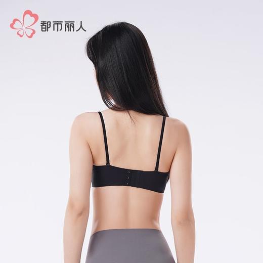 都市丽人内衣女士内衣泳布内衣文胸无钢圈三排四扣LBH2G6 商品图3