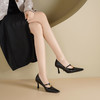 Westory法式小方头中跟玛丽珍通勤百搭浅口单鞋W25CE76021 商品缩略图5