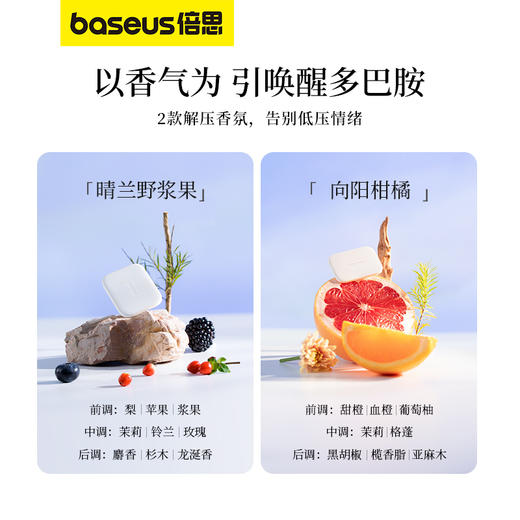 倍思 汽车车载香薰（晴兰野浆果+向阳柑橘） 商品图1