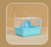 严选【别墅小田园仓鼠笼蓝色】金丝熊小鼠笼全景通透结实耐用小宠屋子笼子1个 商品缩略图1