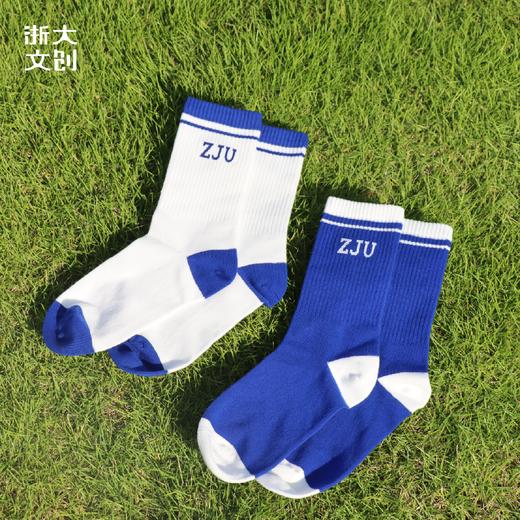 浙江大学运动浙大系列针织袜-2双装 商品图0