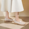 【秋季新款】西村名物2025年秋季新款厚底防滑粗跟软底舒适乐福鞋T25CM31471 商品缩略图4