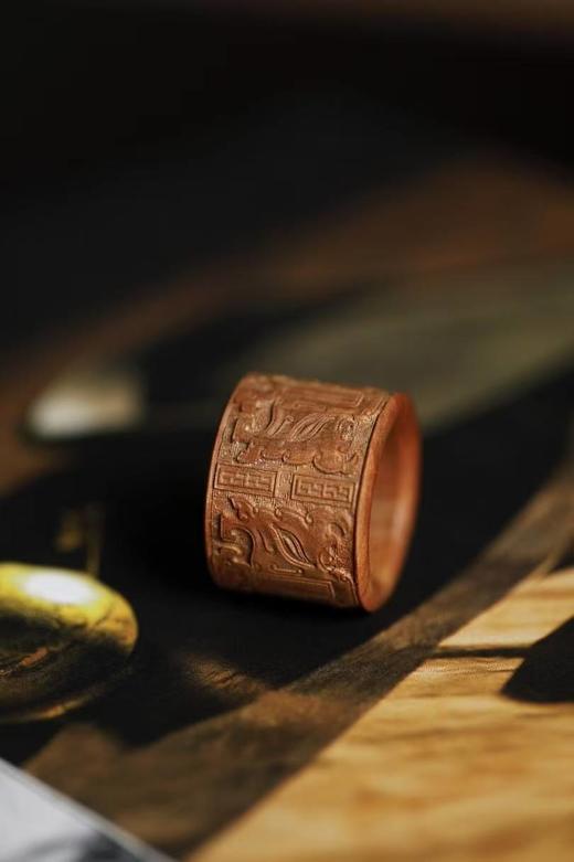 饕餮纹扳指° 老山檀香 商品图7