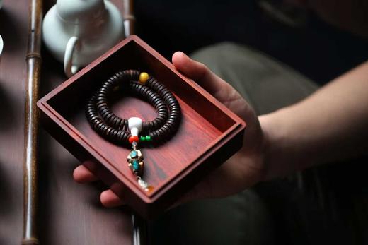 龙腾万里°小叶紫檀首饰盒 商品图3