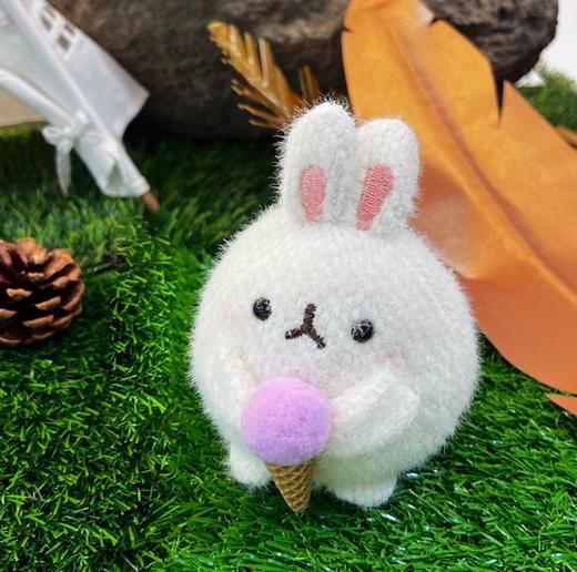 小熊汉斯冰激凌圆球兔粉挂件 商品图4
