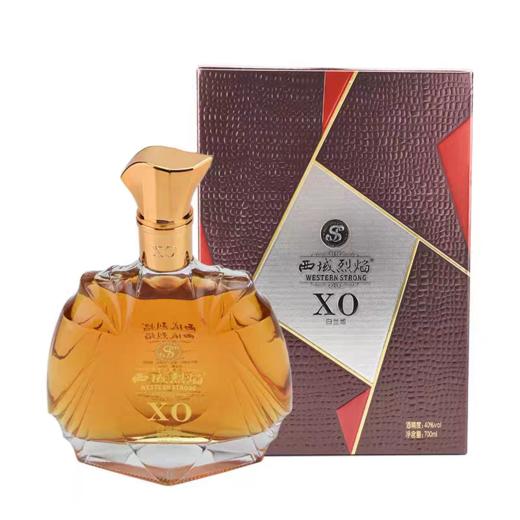 西域XO白兰地40度700ml（焦糖色）700ml 40%vol 盒装 商品图0