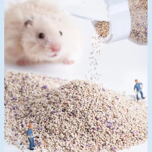 严选【檀香木味600ML】仓鼠除臭颗粒小宠除味玉米芯垫料兔子花草除臭剂用品 商品图1