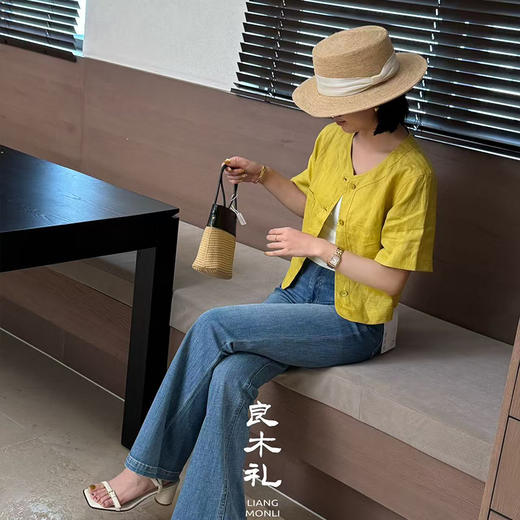 【部分现货】良木礼牛仔微喇裤（919-10） 商品图0