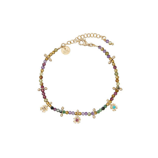 北京仓｜ROOM SERVICE-LUCKY-四叶草 流苏 手链［法国设计师］ 商品图5