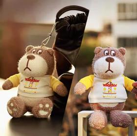 小熊汉斯卫衣坐黄挂件(大号)