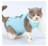 严选宠物绝育服猫咪绝育术后恢复防创口接触外物防舔绑带服透气蓝色猫猫服 商品缩略图4