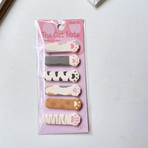 可爱猫咪索引贴学生用记事分类便签贴卡通diy标记N次贴 商品图5