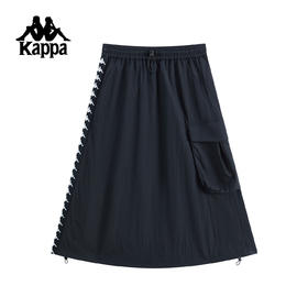 kappa卡帕 秋季新款运动半身工装裙 休闲显瘦K0F62QQ02