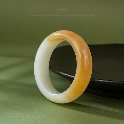 「一口价」【浅糖映川】糖羊脂玉手镯圈口57.8 商品图3